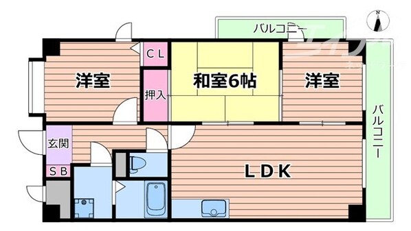 イントラーダ’97の物件間取画像